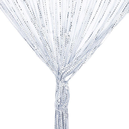 Door String Curtain, Wall Panel Fringe Window Room Divider Blind, Decorative Tassel Screen for Home, Wedding