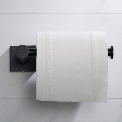 KRAUS Ventus Bathroom Toilet Paper Holder, Matte Black Finish, KEA-17729MB
