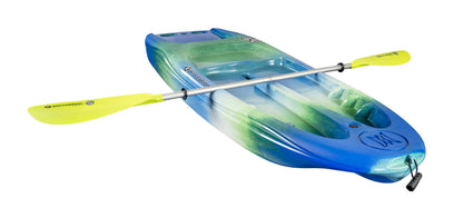 Perception Hi Five Kids Kayak - Sit on Top - Up to 120 lbs with Paddle - 6.6 ft - Déjà Vu
