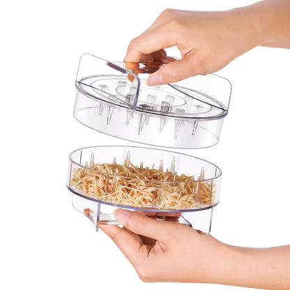 Chicken Shredder - Clear Chicken Shredder Tool Twist, Meat Shredder Tool Twist, Chicken Breast Food Shredded Tool Twist Machine for Dog and Cat Food Meal Prep