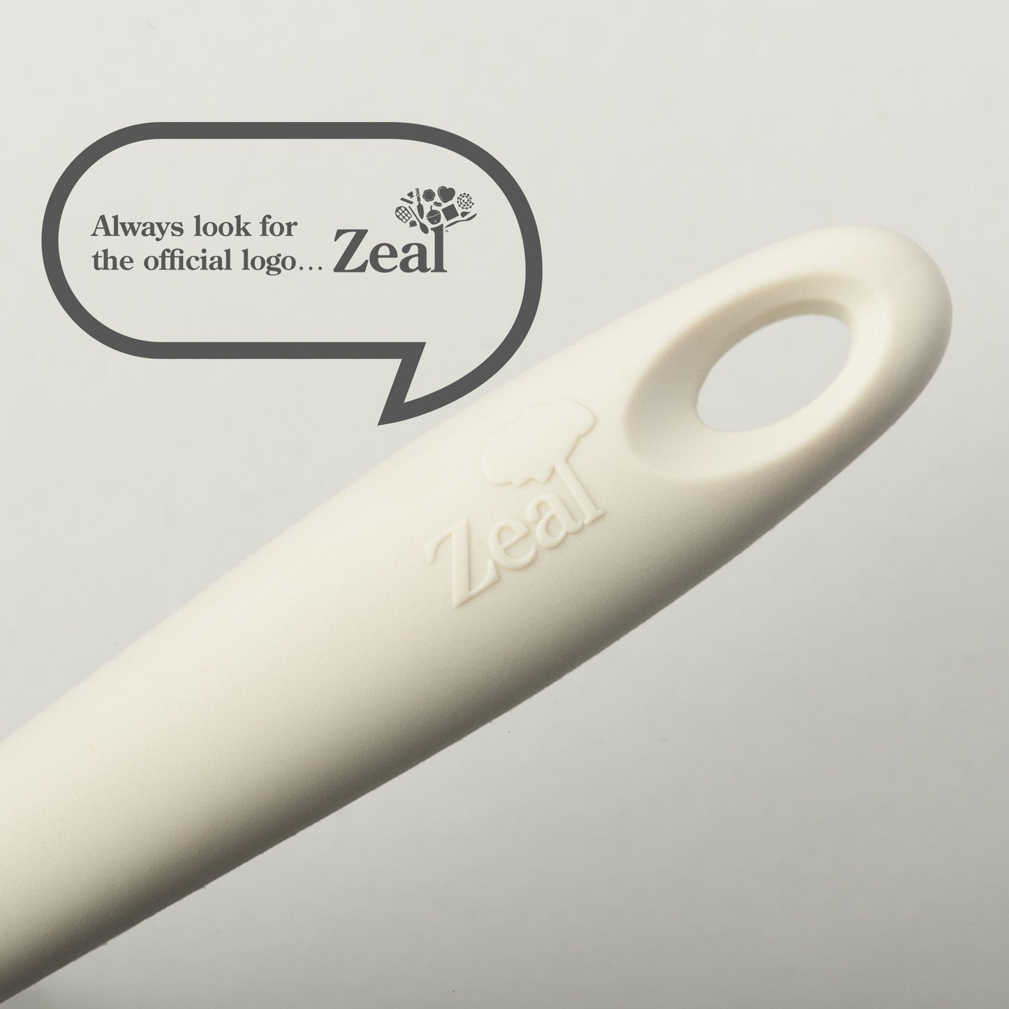Zeal Silicone Non-Stick Pastry/Basting Brush (20cm) -Cream, 20 cm
