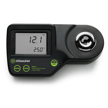 Milwaukee 0 to 85% Brix Digitial Refractometer - MA871