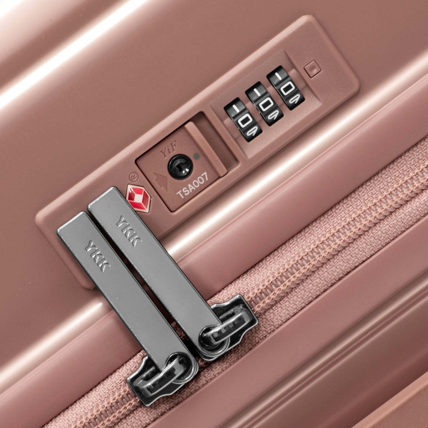 Traveler's Choice Ultimax II Polycarbonate Hardside Luggage with Spinner Wheels, Rose Pink, 31-Inch Large Trunk