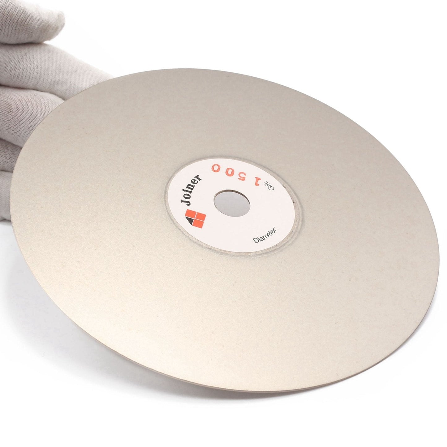 6" inch 150 mm Grit 1500 Diamond Grinding Disc Abrasive Wheel Coated Flat Lap Disk Jewelry Tools for Gemstone Glass Rock Ceramics
