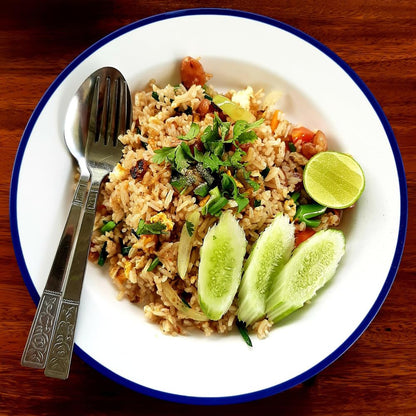 Everything But The Fried Rice Seasoning | All Natural | Non GMO | Hand Crafted | Small Batch | GLP-1 Friendly | Gourmet Spice Mix | Made In USA | No MSG | Artisanal Rub | Ultra Luxury Seasoning | Magnetic Tin | No Artificial Colors or Flavors | Gustus Vit