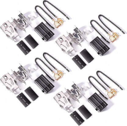 330031 Range Burner Receptacle Kit Replacement Part by Gattaidar, Compatible with Whirlpool Kenmore Range Oven