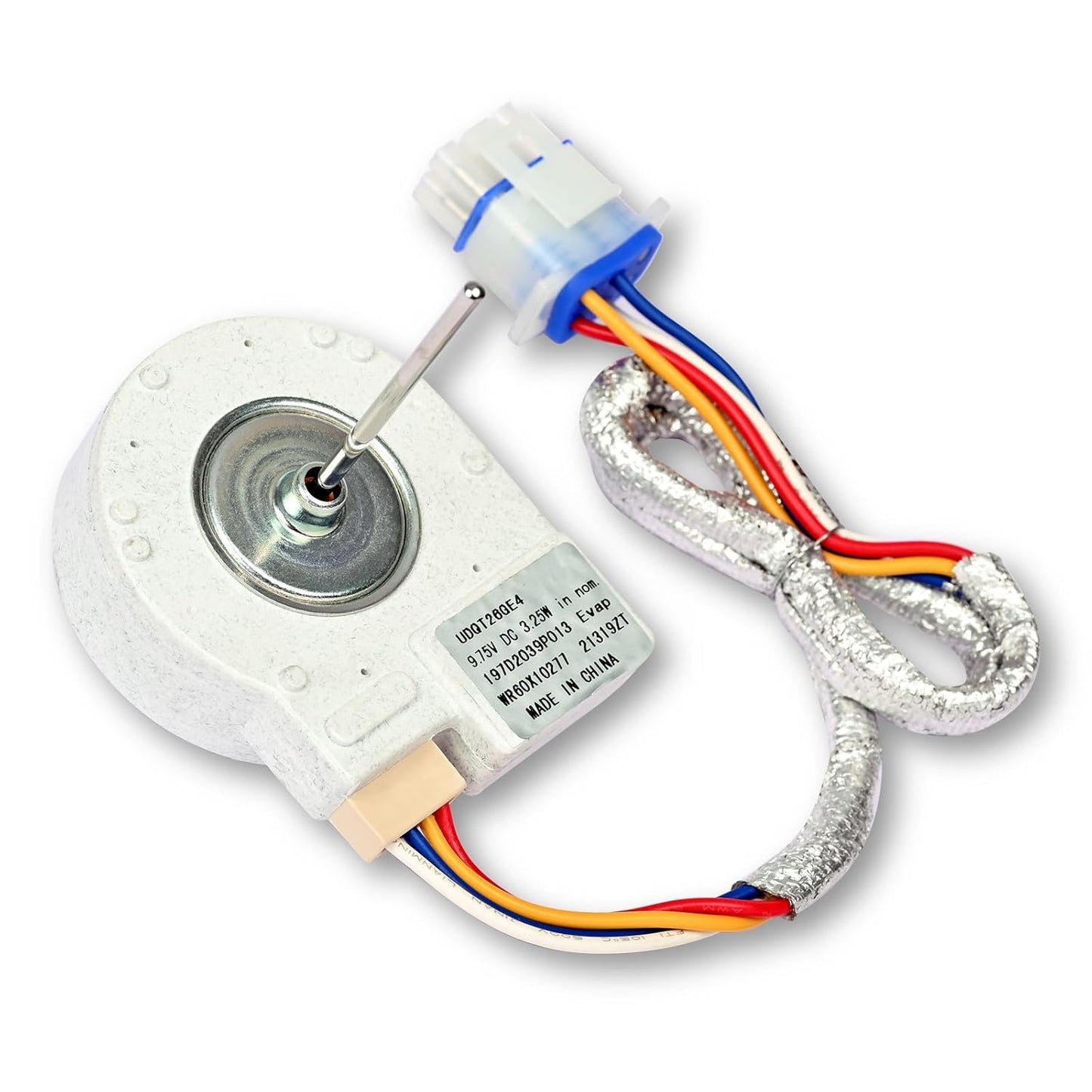 Upgraded WR60X10277 Refrigerator Evaporator Fan Motor, Fit for GE Freezer Evap Replace UDQT26GE4, AP4367334