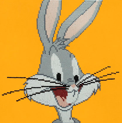 DIAMOND DOTZ Bugs Bunny Looney Tunes Diamond Painting Kits for Adults - Diamond Art Kits a Relaxing Creative Craft Kit with Dotz Gems 12.6"x12.6"