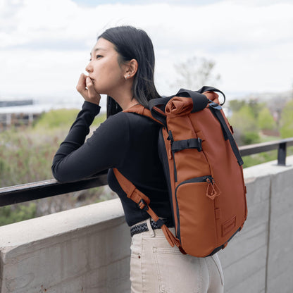 WANDRD PRVKE Rolltop 15L V4 Photography Bundle – Compact Travel Camera Backpack with Essential Camera Cube and Laptop Sleeve