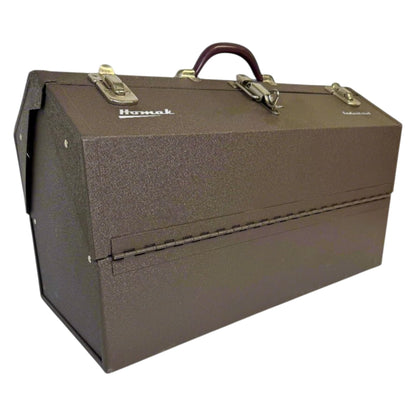 Homak Industrial 22-Inch Cantilever Steel Toolbox, Brown Winkle Powder Coat, BW00210220