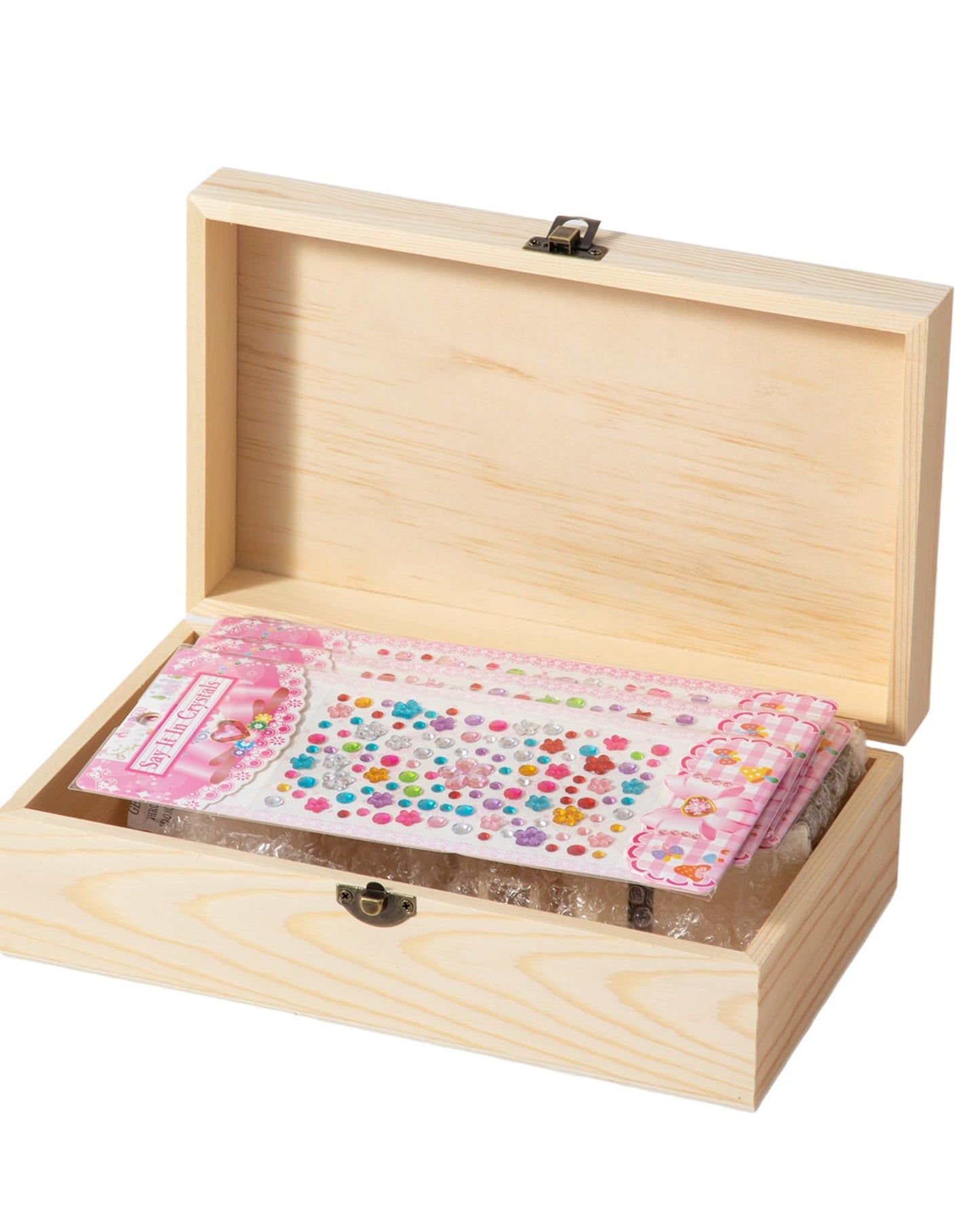 Xhqsulsclac Unfinished pine box (8.9X5.9X3.1 in), paulownia heart box (5 x 4.7 x 2.5 in), poplar house piggy bank (4.1X2.5X3.6 in), small souvenir wooden box
