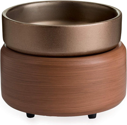 2-in-1 Candle Warmers ETC Candle and Fragrance Warmer for Warming Scented Candles or Wax Melts and Tarts