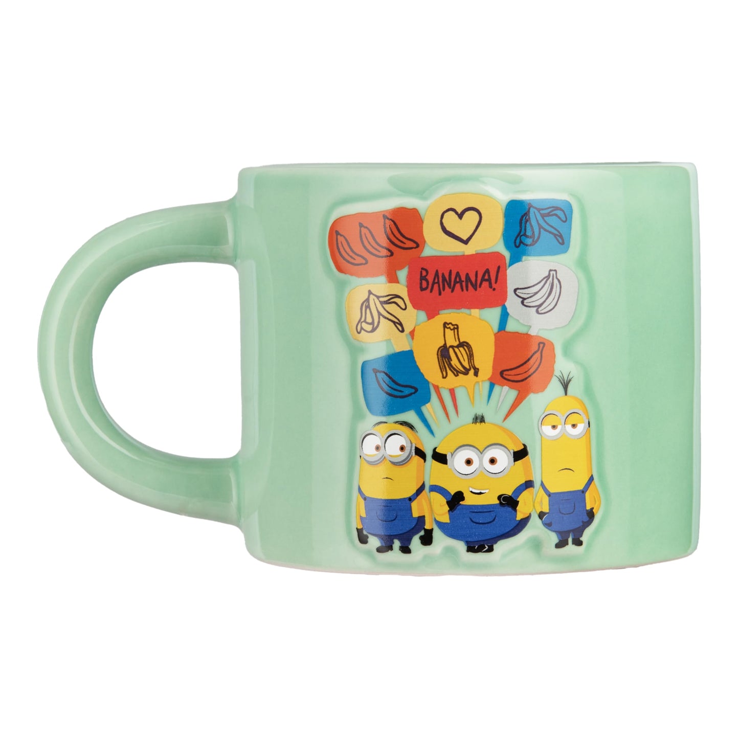 Paladone Minions Embossed Ceramic Mug, 400ml, Character Design, Officially Licensed