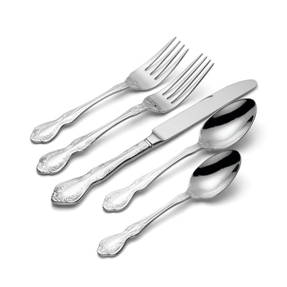 Oneida Mandolina 65-Piece Flatware Set, Service for 12