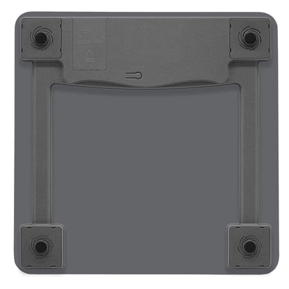 Taylor Glass Textured Paint Herringbone Design Digital Bathroom Scale, Gray, 5273274