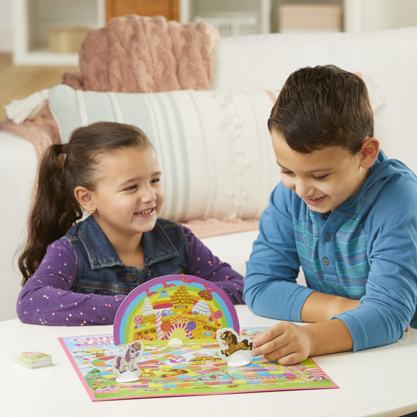 Hasbro Gaming Candy Land Unicorn Edition Preschool Board Game | Back to School Gifts for Kids | Classroom Toys | Ages 3+ (Amazon Exclusive)