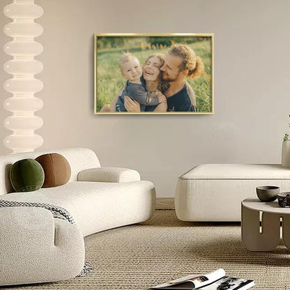 Canvas Prints - Custom Photo Wall Art by [Brand Name] | Framed 24x16 Canvas in Gold Metal Frame