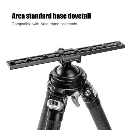 11 inch Arca Swiss Adapter M lok Rail for Rifles,300 mm Long, 2520