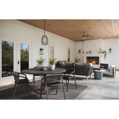 Midvale Collection 5-Blade Galvanized 56-Inch AC Motor Coastal Ceiling Fan