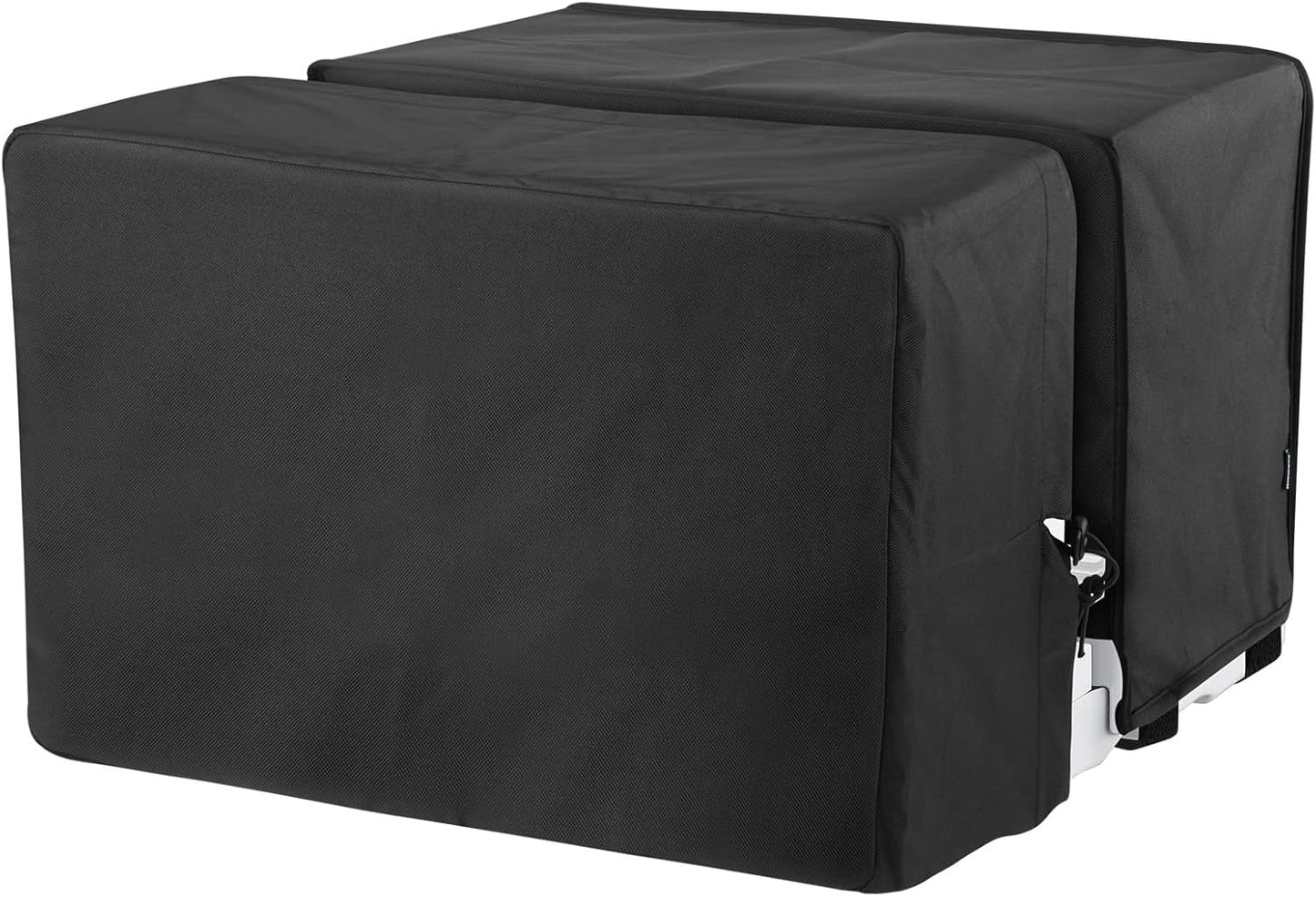 600D Outdoor and Indoor Air Conditioner Covers for U-Shaped Window Units, Adjustable Hook and Loop Straps, Dust-Proof