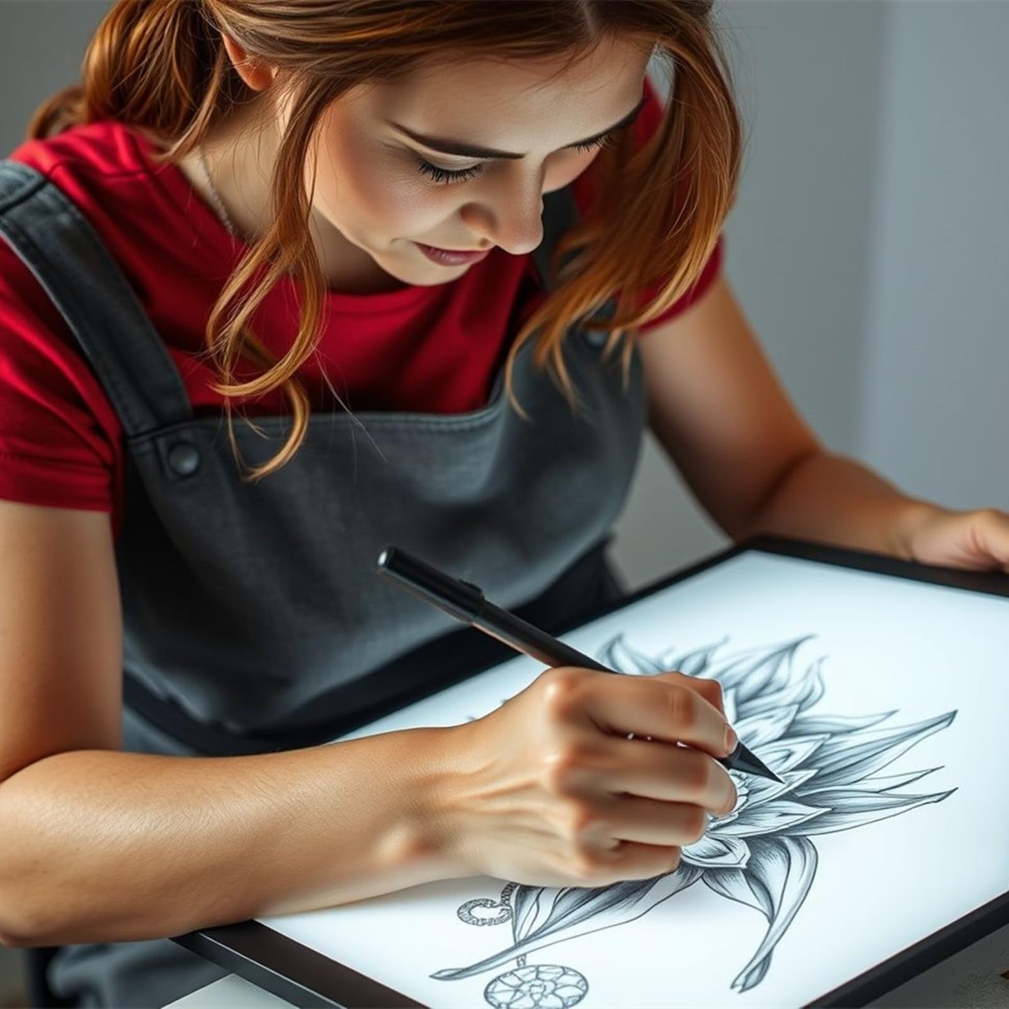 Premium A3 LED Tracing Light Pad for Diamond Art Painting - 3-Level Adjustable Brightness, No Mesh No Dot Technology, Ultra-Thin USB Powered Light Box for Sketching, Weeding Vinyl, Drawing, Design