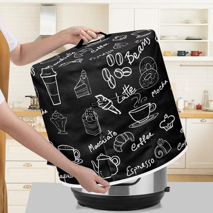 Dust Cover for Kitchen Instant Pot Accessories, 3 Quart Pressure Cooker Air Fryer Rice Cooker Dust Protection with