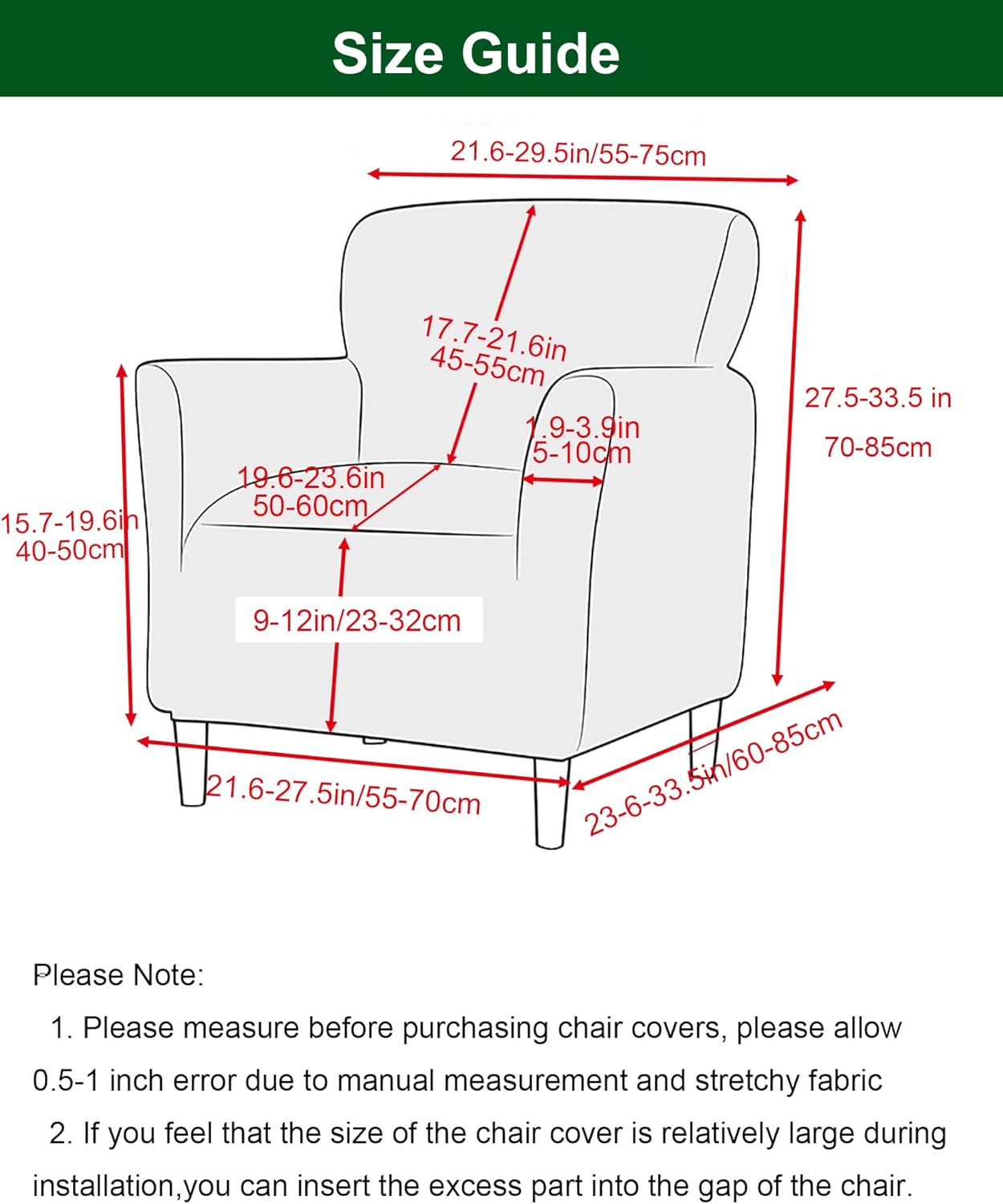 1 Sofa,B11 CRFATOP Stretch Piece Chair Covers with Arms Printed Accent Chair Cover Armchair Flower Soft Banquet