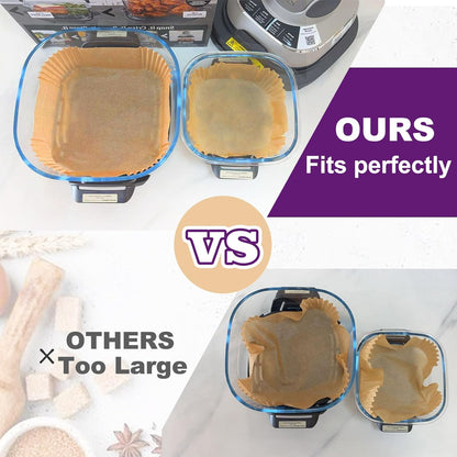 Ninja | Disposable Air Fryer Liners - 260 PCS Accessories for 4 QT & 6 Cup Crispy Cooking