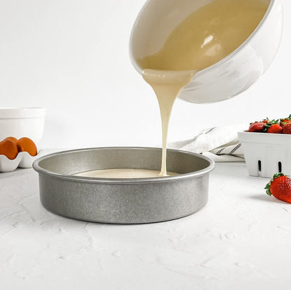 USA Pan Nonstick Round Cake Pan Set of 5 Tiered Cake Pans