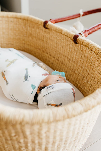 Copper Pearl Swaddle Blankets for Newborns | Soft Stretchy Receiving Blankets for Boys and Girls | Large 46 x 46 Inch Baby Blankets | Lightweight and Breathable Swaddles | Marigold