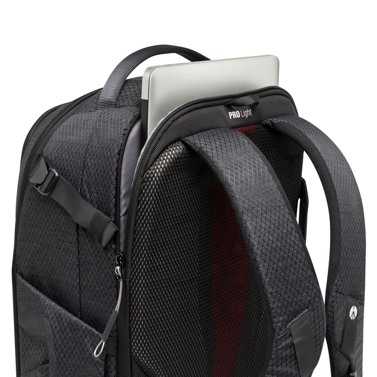 Manfrotto PRO Light Frontloader M, Professional Camera Backpack, Side and Front Access, Tripod Mount, Padded Backpack with Interchangeable Dividers, Black
