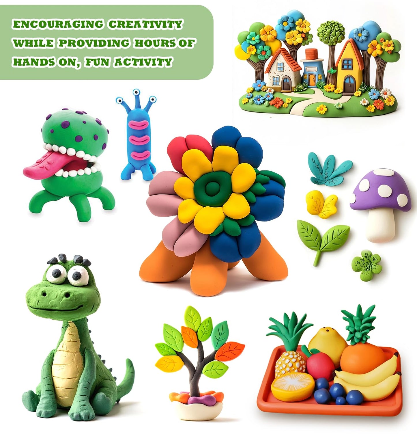 Air Dry Clay for Kids 150 Packs Air Foam Clay, Magic Clay, Non-Sticky Soft and Super Light Molding Clay with Sculpting Tools, Guide, Arts and Crafts Gift for Boys Girls Kids 3 Age+
