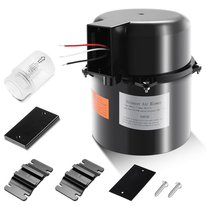 A-Outsanding 6315141 Silencer Spa Blower 1.5HP Blower Fit Pool and Spas 1.5HP 120V 7.3A; for use with 2 inch Plumbing.