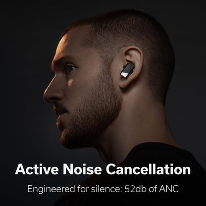 Status Pro X Wireless Earbuds, Triple Speaker Driver, Hi-Res Audio with LDAC, 52dB ANC, 6 Beamforming Mics with VoiceLoom AI for Clearest Calls