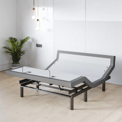 Sven & Son Harmony Adjustable Bed Base, Head and Foot Lift, Massage, Under-Bed Lights, USB, Memory, Zero Gravity Smart Frame - Full
