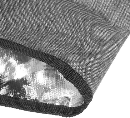 Dust Cover for Round Pressure Cooker with Pocket, Kitchen Appliances Accessories (Gray)