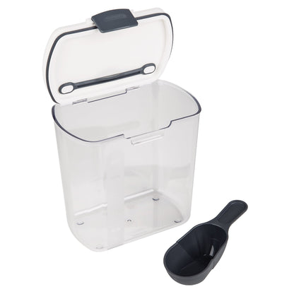 ProKeeper 2.5-Quart Grain Storage Container with Hinged Lid, Clear – BPA-Free, Airtight Seal, 5.5 x 7.65 x 7.25"