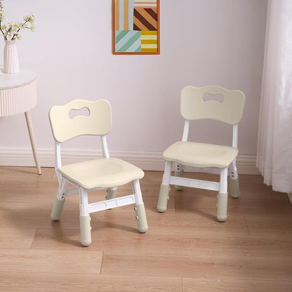 3 2-8, Set (2-Pack) GITAWUSA Adjustable Kids Chair, Level Height Adjustable Child Chair, Toddler Chairs for Children
