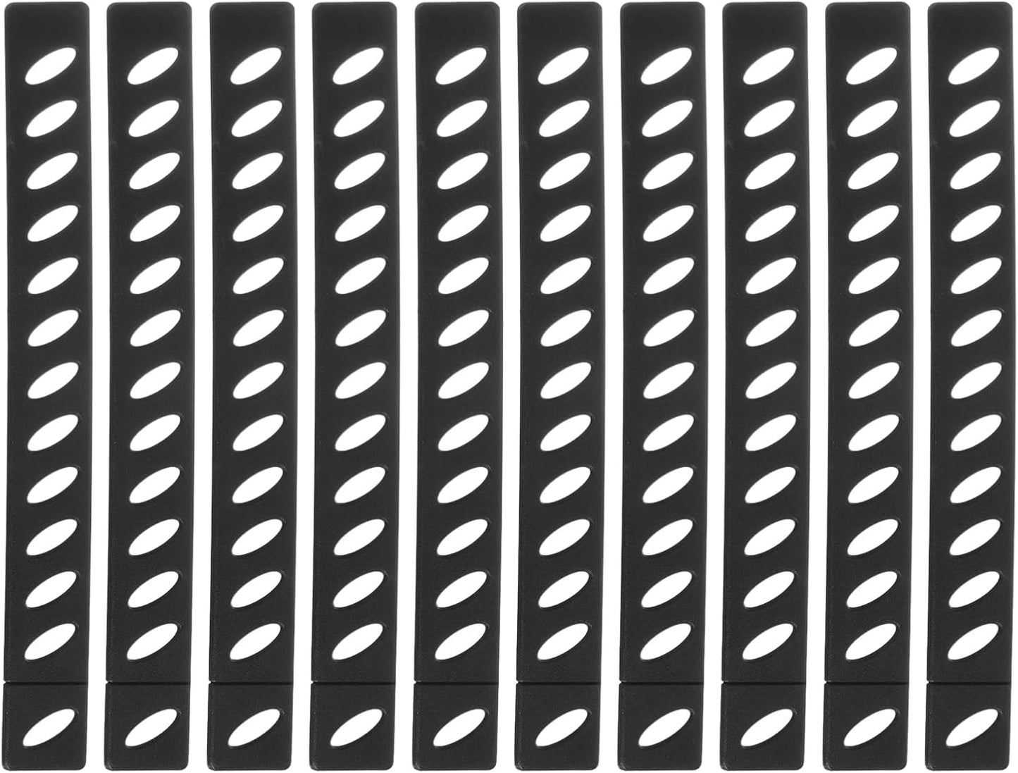 uxcell 30Pcs Knife Edge Guards, Universal Blade Covers Plastic Knife Sheath for Kitchen, Black