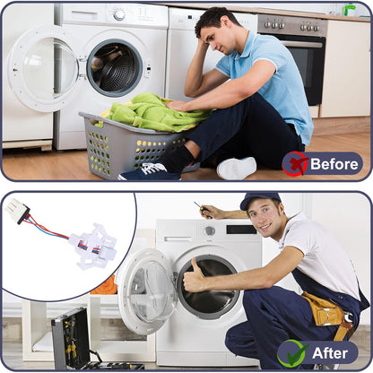 Washing Machine Speed Sensor Replacement WH03X32158 WH12X26330, Suitable for Various Models, Important Parts of Washing