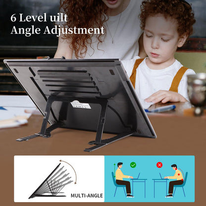 Magictaill Light Board for Diamond Painting, Rechargeable A3 Tracing Light Box with Stand and Clip,3 Colors Stepless Dimmable & 6 Levels Brightness Light Pad for Artist, Drawing, Sketching, Animation