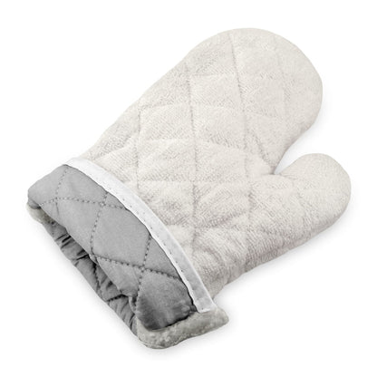 New Star Foodservice Oven Mitts with Extra Defense, up to 400F, Set of 2 (Tan (Terry Cloth), 13-Inch (Set of 2))