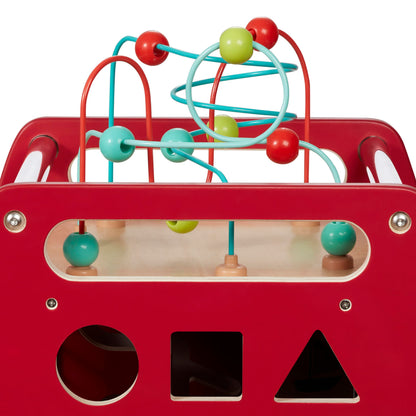 Radio Flyer Deluxe Push & Play Cube Walker, Walker Toy for Ages 1-3