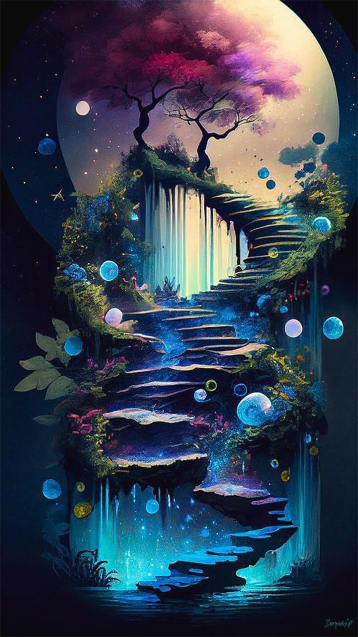 ZHUMUTO Large 5D Diamond Art Painting Kits for Adults,15.7x27.5inch Tree of Life B DIY Full Round Drill Diamond Dots Large Size,Big Gem Art and Crafts for Home Wall Decor Gifts
