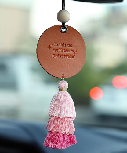 Singer Inspired Hanging Ornament for Car Rearview Mirror, Charms Accessories, Fan Gift Merch