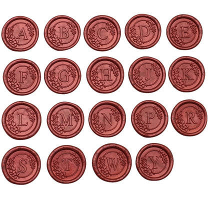 Initial Alphabet C Wax Seal Stamp Set, Retro Letter Sealing Stamp with 150Pcs Sealing Wax Beads in 5 Color, Melt Non Stick Spoon Pen Kit for Wedding and Christmas (C)