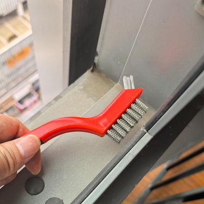 6 Pcs Wire Brushes for Cleaning, Stainless Steel Bristles Scratch Brush Set for Polishing, Rust Removal & Deep Cleaning