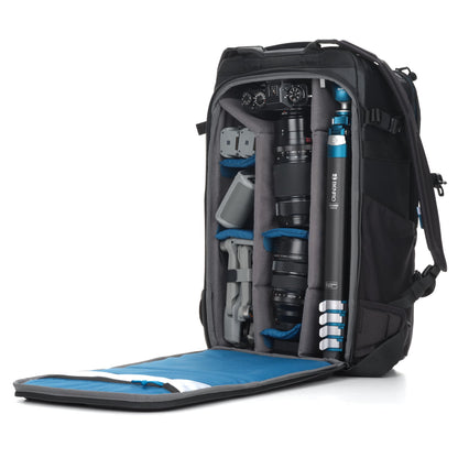 Benro CyanBird Carbon Fiber Tripod Kit – Lightweight Travel Tripod with FS30 Ball Head, Quick Release Plate, Flip Locks, and Carrying Case for DSLR, Mirrorless & Compact Video Cameras (TCBC15FS30)