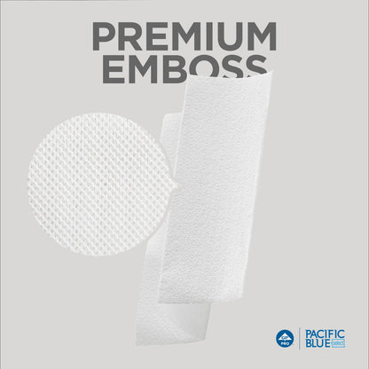 Pacific Blue Select Multifold Premium 2-Ply Paper Towels (Previously Branded Signature) by GP PRO (Georgia-Pacific), White, 21000, 125 Paper Towels Per Pack, 16 Packs Per Case