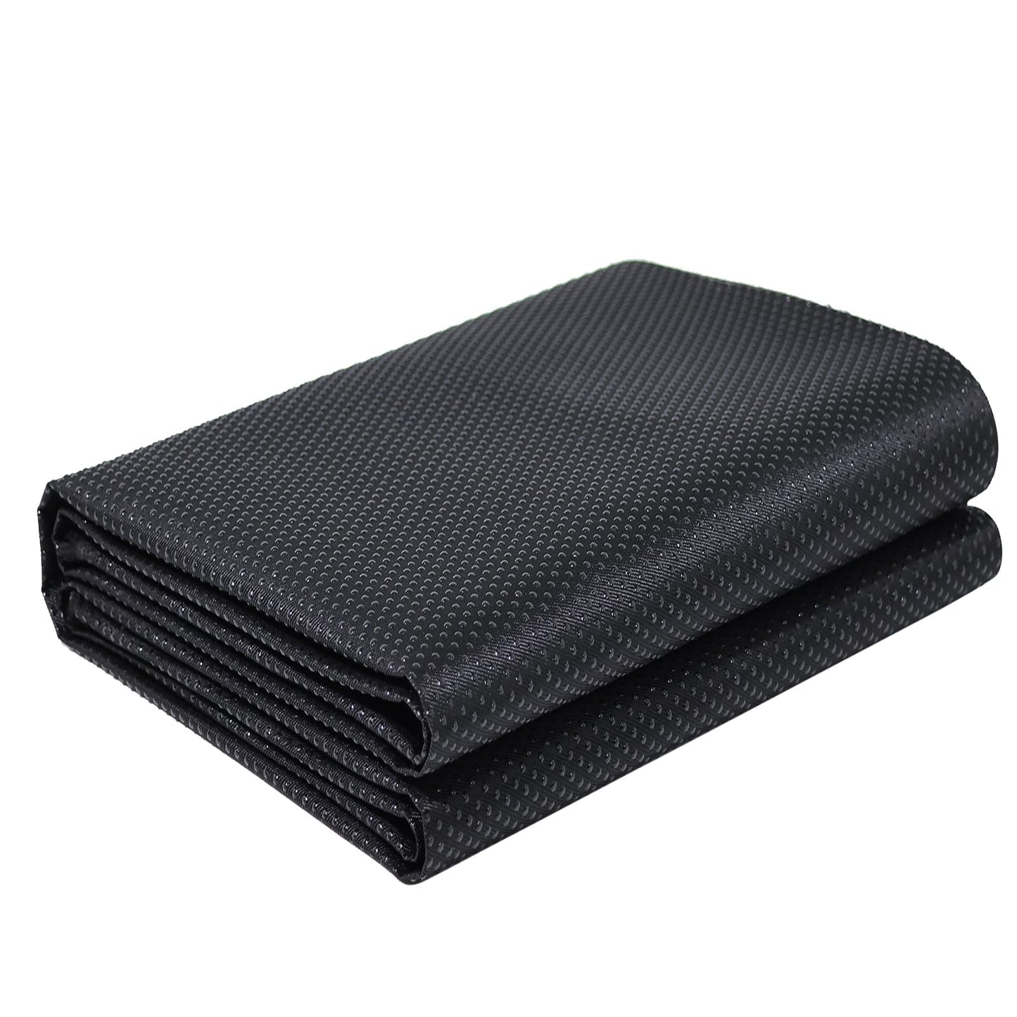 60x40 Inches Antislip Cloth, Vinyl Primary Cloth Backing Fabric, Rug Backing Fabric & Rug Making Supplies Tufting Gun Cushion Punch Needle (Black)
